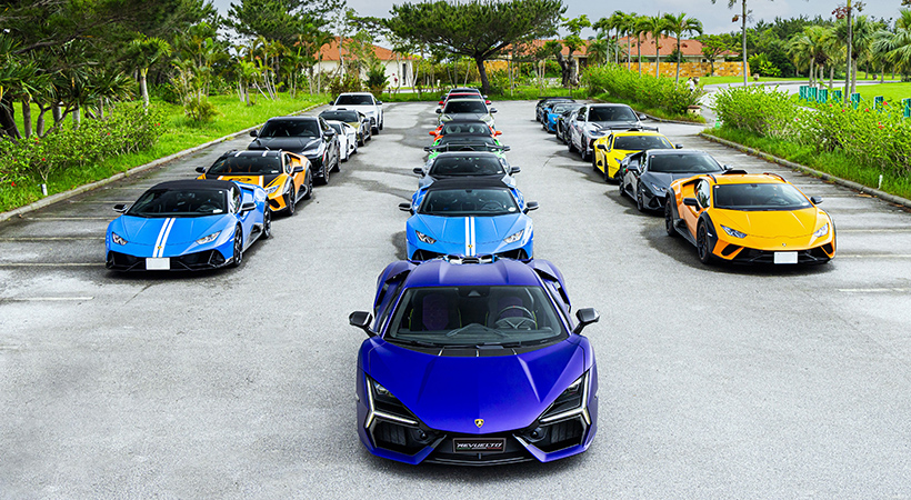 En el último día del evento, los conductores viajaron hasta el Cabo Hedo. Foto: Lamborghini