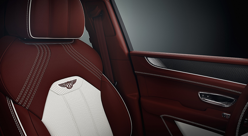 Existen cientos de combinaciones para personalizar el interior. Foto: Bentley