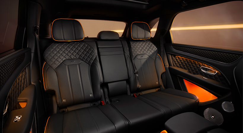 Los asientos cuentan con tapicería de cuero Beluga. Foto: Bentley