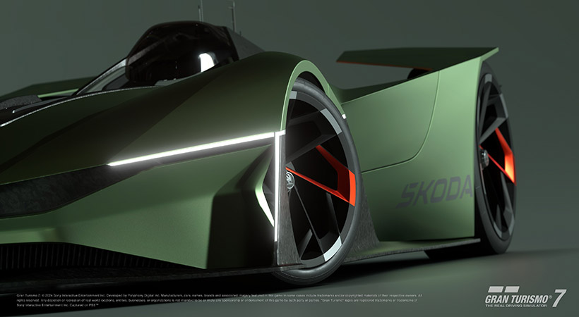Estará listo para el Gran Turismo 7. Foto: Skoda