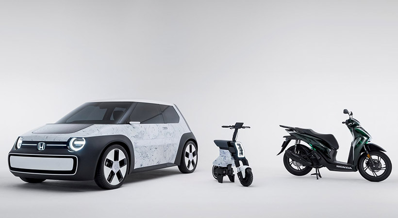 Honda Sustaina-C, un prototipo dado a conocer en la Semana de Diseño de Milan, Foto: Honda