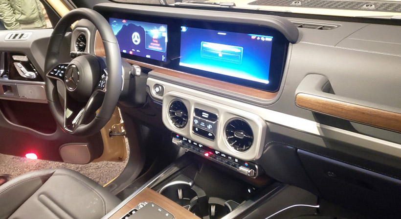 El interior conserva el lujo de la marca. Foto: Ricardo Rodríguez-Long