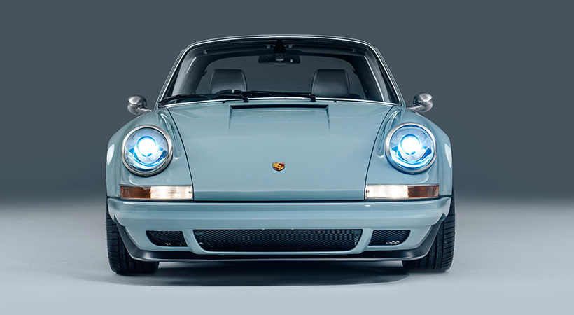 El Porsche GB003 de Theon Design, basado en el 964, experimentó una fase de preparación antes de la modificación. Foto: Theon Design