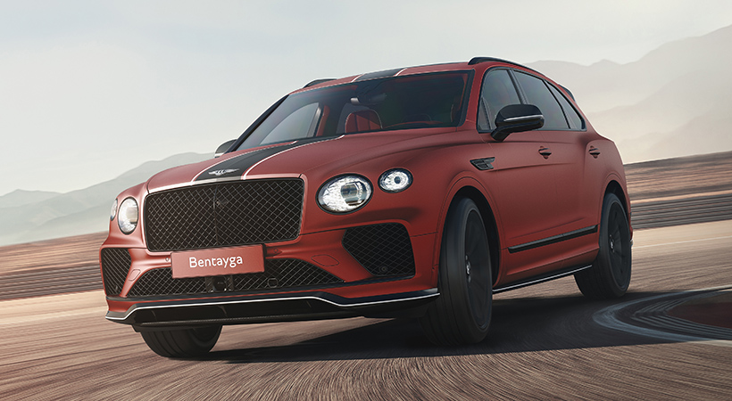 Bentley Bentayga Apex Edition opuede ser completamente poersonalizado. Foto: Bentley