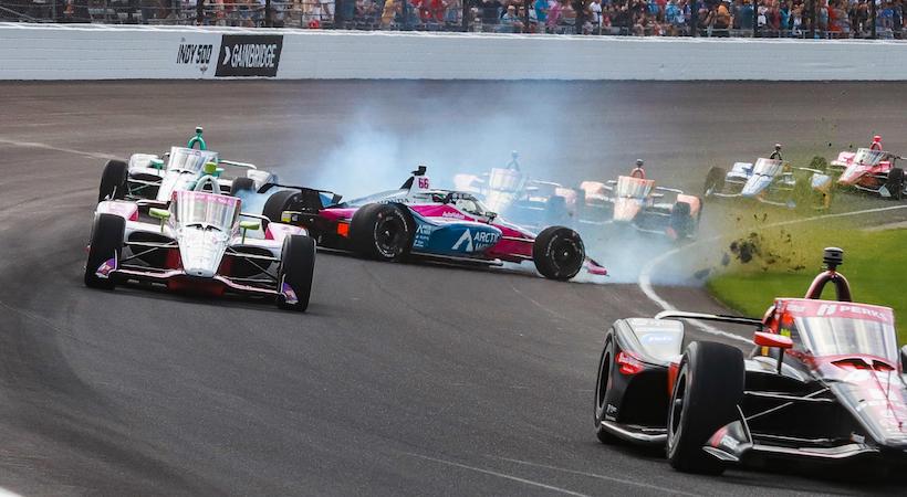 La Indy 500 2024 en el Indianapolis Motor Speedway. Foto: IndyCar