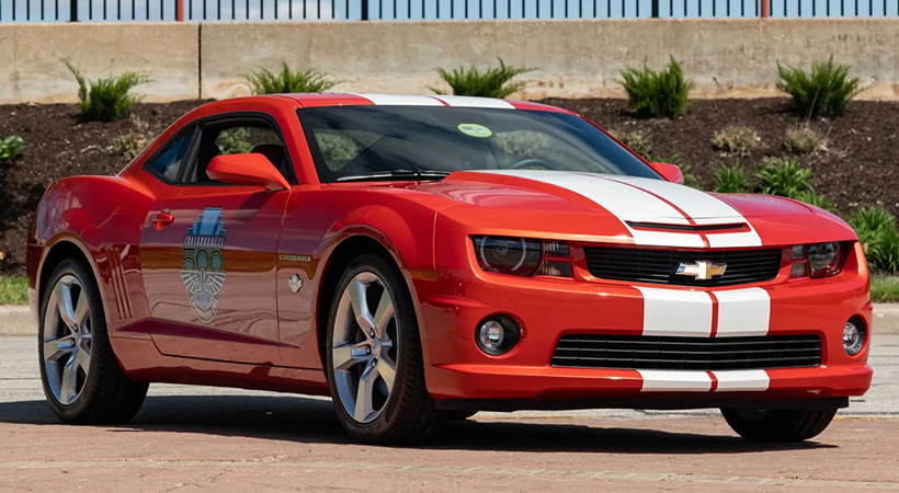 Chevrolet Camaro Pace Car Edition 2010. Foto: Mecum