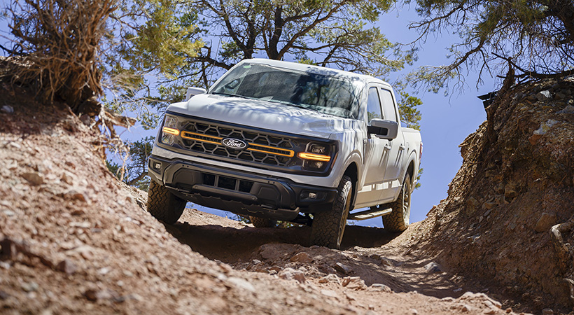 Trenor cuenta con una gran capacidad off-road. Foto: Ford