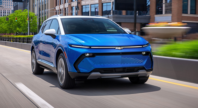 En general, Equinox EV ofrece una muy buena experiencia de viaje. Foto: Chevrolet 