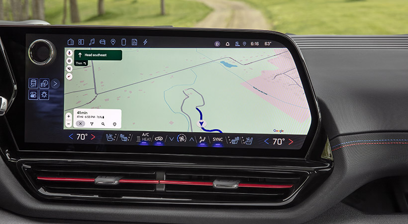 Hablando de tecnología e infotenimiento, la RST cuenta con una pantalla táctil central de 17.7 pulgadas que responde rápidamente. Foto:  Chevrolet 