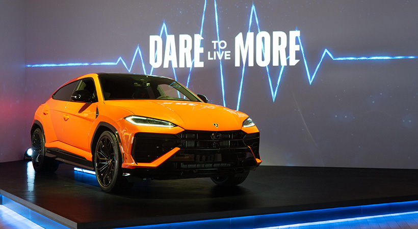 Lamborghini Urus SE forma parte de la nueva estrategia cero emisiones e la firma italiana. Foto: Lamborghini