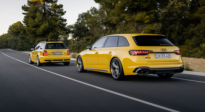 Además del aumento de potencia, esta vagoneta de edición especial incluye de serie coilovers ajustables manualmente. Foto: Audi