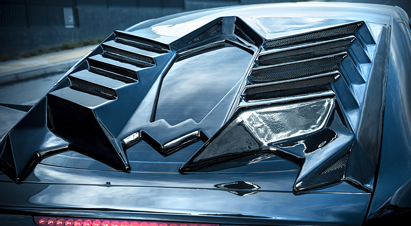 La parte posterior fue desarrollada especialmente para este deportivo. Foto: Fernando Cortes Art-estudio