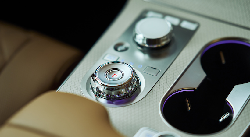 El interior del Genesis GV80 SUV 2025. Foto: Genesis
