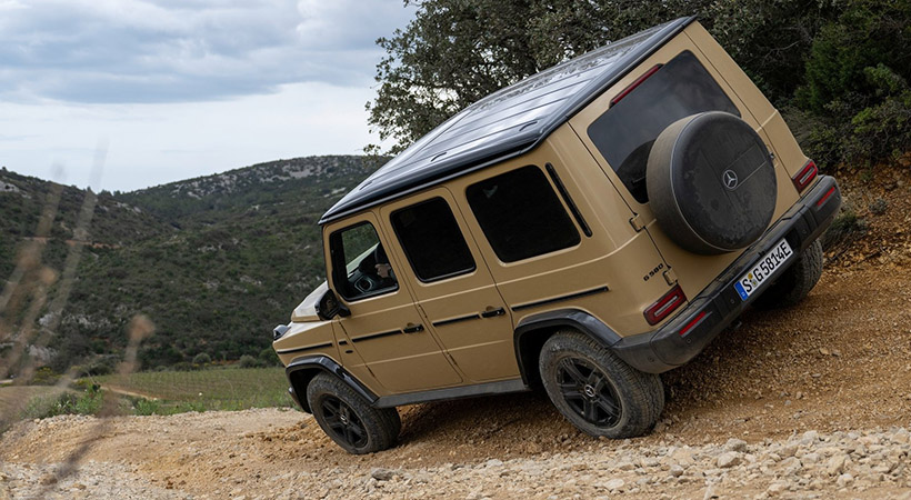 Su capacidad todoterreno sigue siendio increíble. Foto: Mercedes-Benz