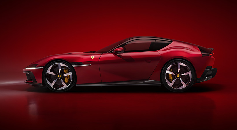 Sus líneas también nos recuerdan mucho al Ferrari Daytona. Foto: Ferrari