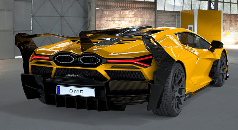 En la parte posterior encontramos un difusor creado especpificamente para estwe proyecto. Foto: DMC