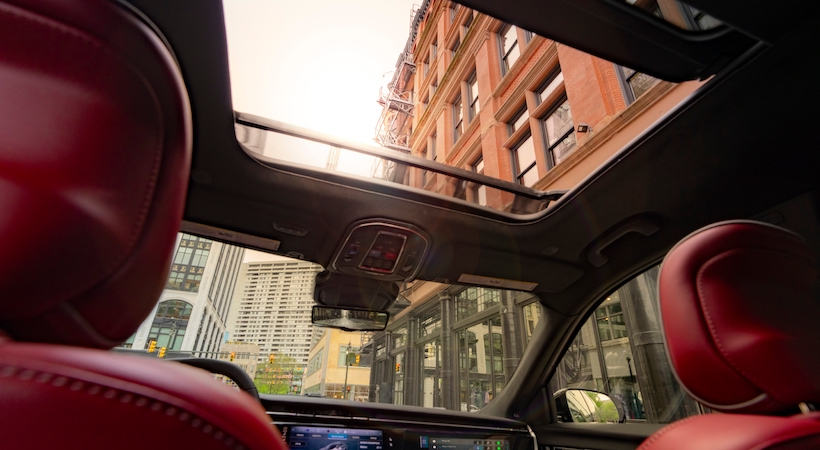 El interior del Jeep Wagoneer S 2024 