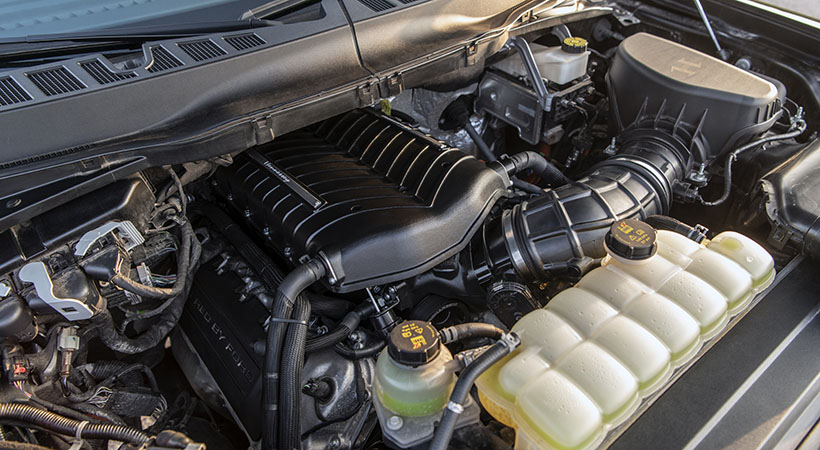 los ingenieros de Hennessey han mejorado el tren motriz del Raptor R. Foto: Hennessey