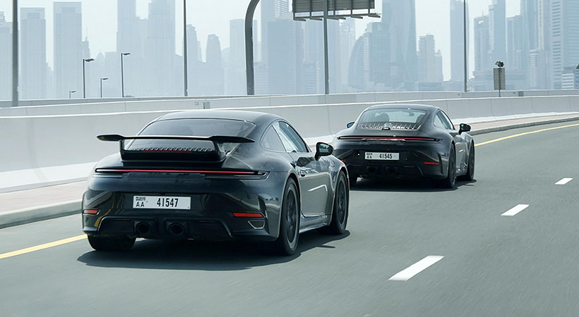 El Porsche 911 hóbrido recorrió más de tres millones de millas de pruebas en todos los ambientes. Foto: Porsche