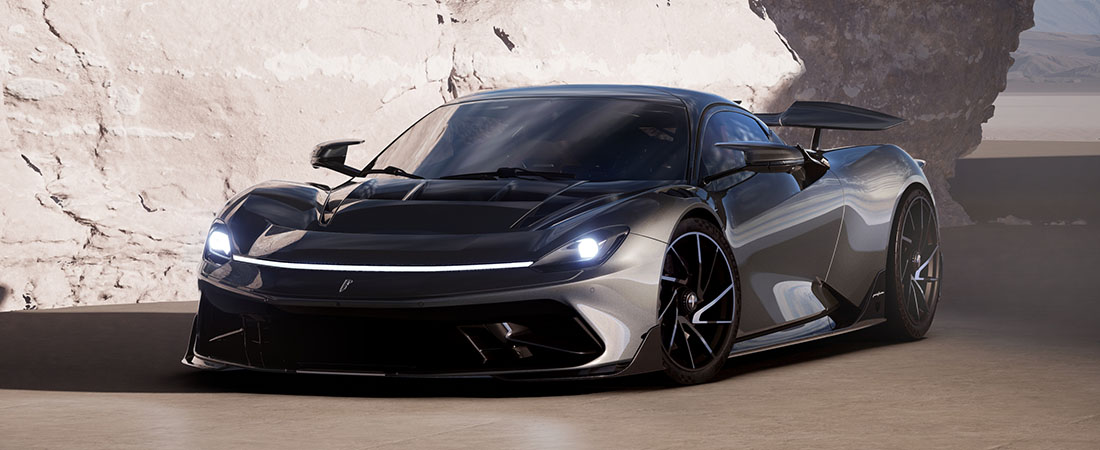 Pininfarina Battista Gotham y Dark Knight, super autos inspirados en Batman. Foto: Pininfarina