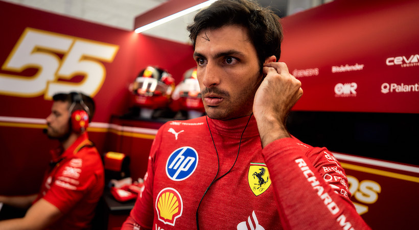 Carlos Sainz durante el Gran Premio de Austria 2024. Foto: McLaren