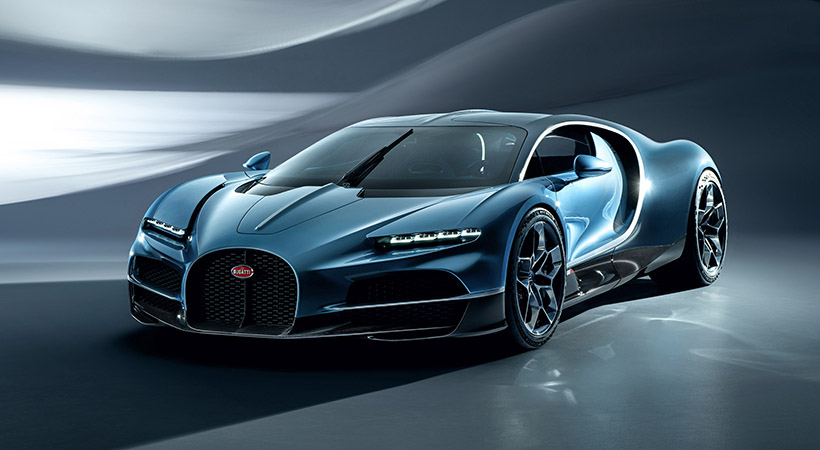 Finalmente, luego de una larga espera, el nuevo superauto de Molsheim se presenta en sociedad: Bugatti Tourbillon. Foto. Bugatti