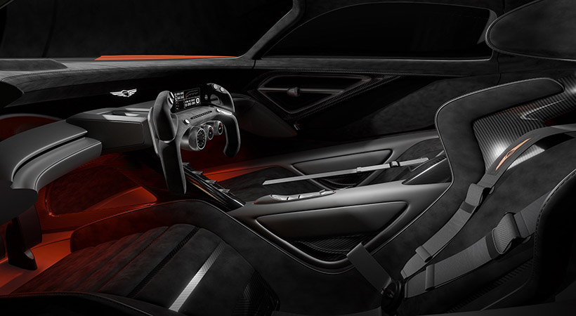 El interior está inspirado en elmundo de las competencias. Foto. Genesis