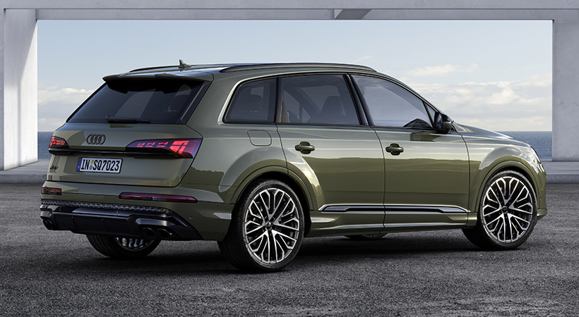 La sensación de potencia es como la de un coche de carreras en un SUV familiar. Foto. Audi