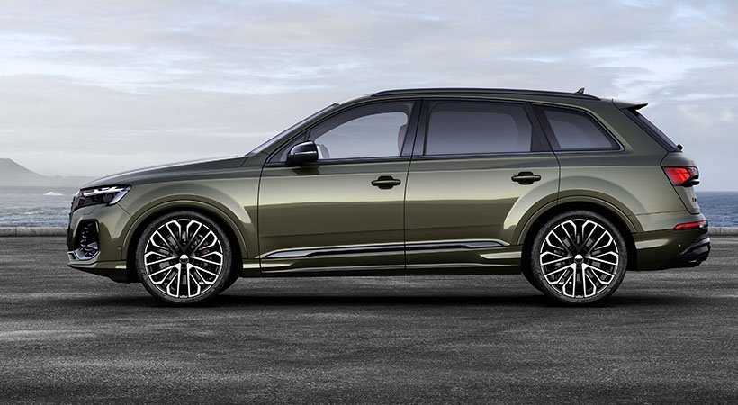 El sonido del escape del motor de ocho cilindros nos recuerda constantemente el desempeño de este Q7 especial. Foto: Audi