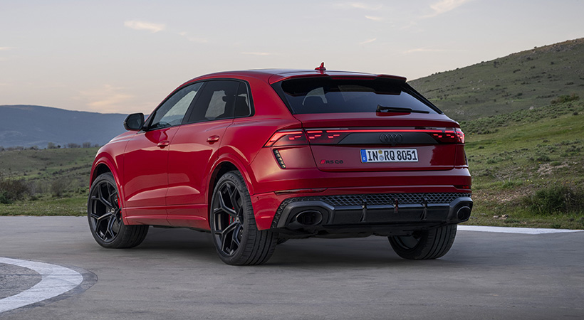 La suspensión neumática adaptativa es estándar. Foto, Audi