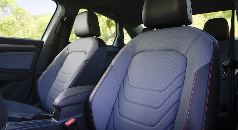 Los asientos del Volkwagen Jetta 2025. Foto: Volkwagen