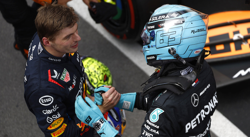 George Russell y Max Verstappen marcaron una vuelta idéntica en la clasificación del Gran Premio de Canadá 2024. Foto: Mercedes