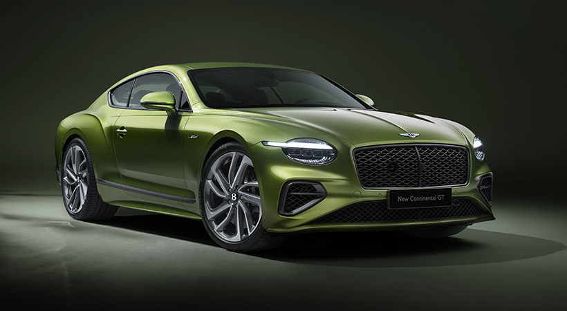 En cuanto al diseño, tanto el GT Speed como el GTC Speed (la versión descapotable con techo de lona) conservan las proporciones de la generación anterior. Foto. Bentley
