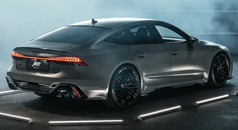 El RS7-S incrementa la potencia estándar de 621 hp a unos impresionantes 710 hp. Foto. Abt