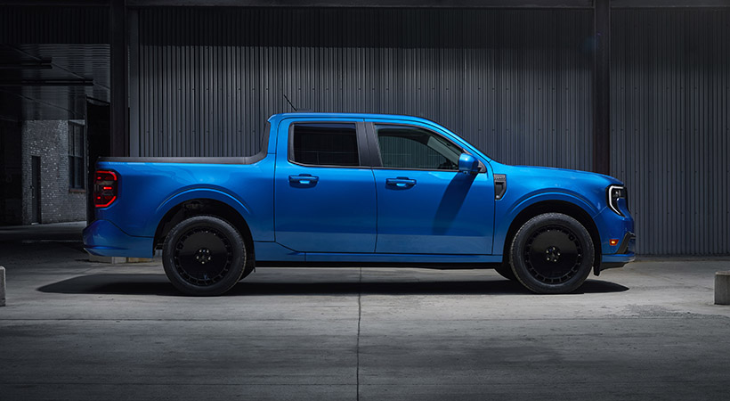 De acuerdo con la firma del óvalo, Lobo es la versión de alto rendimiento de la Maverick. Foto: Ford