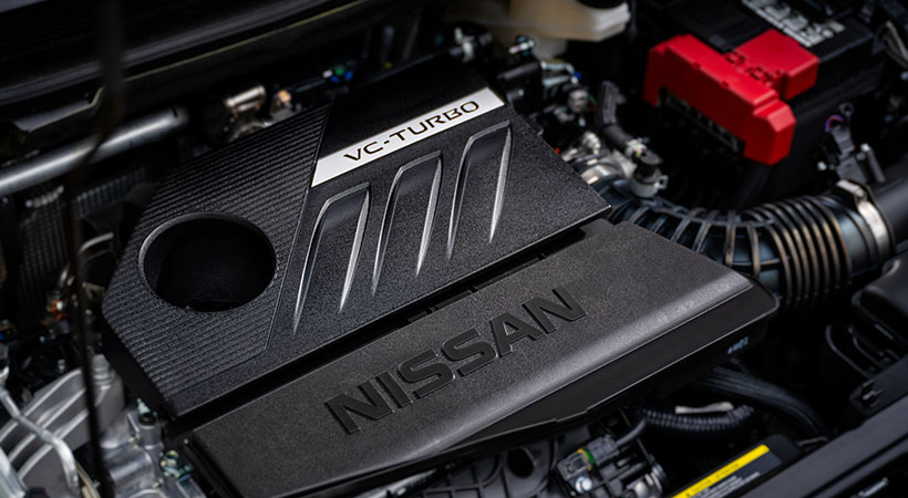 La variante Rock Creek, al igual que el resto de la familia, se mueve gracias al motor estándar de 1.5 litros Turbo de Compresión Variable (VC-Turbo), Foto. Nissan