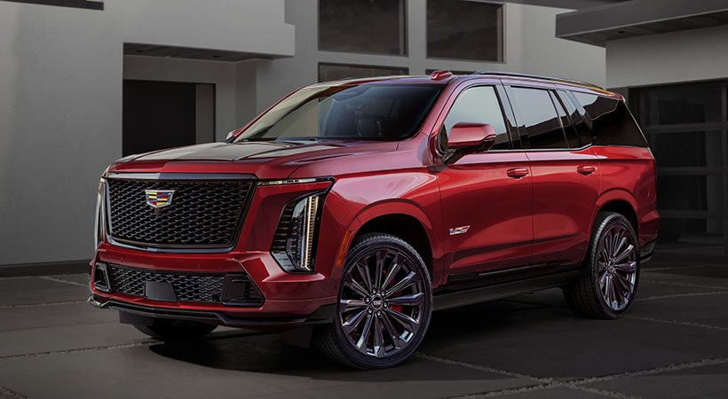 Cadillac Escalade-V, la variante más deportiva. Foto: Cadillac