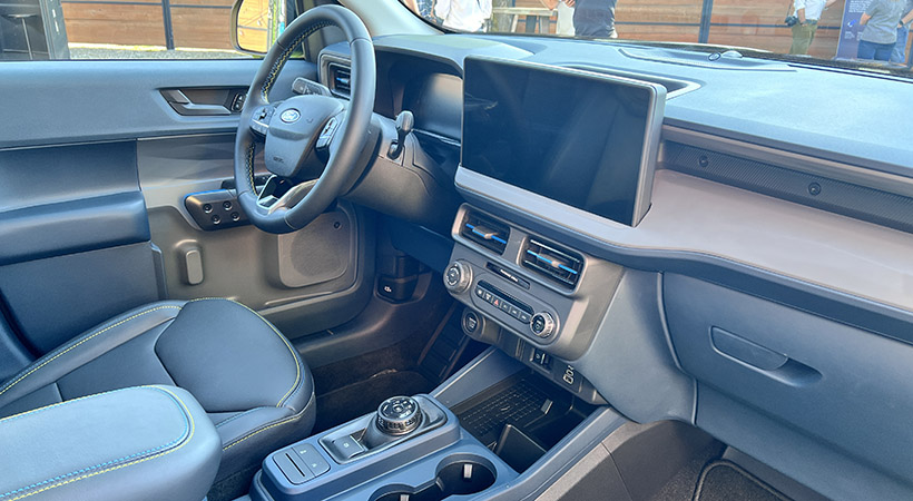 La pantalla de infotenimiento es de 12.3 pulgadas. Foto: Marcos Bureau