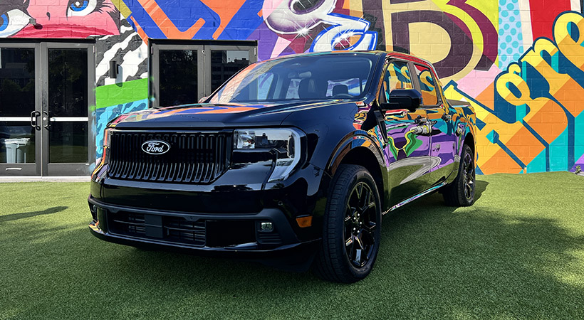 Bajo el capó de esta camioneta tenemos el motor de 4 cilindros EcoBoost que puede producir hasta 238 caballos de fuerza y 277 libras -pie de torque. Foto. Ford