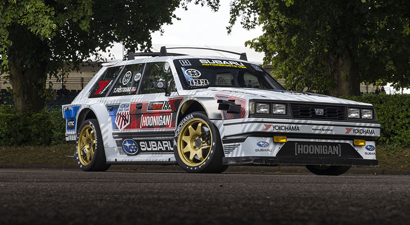 Travis Pastrana y el Subaru Family Huckster harán la delicia de todos los entusiastas de la velocidad. Foto: Subaru