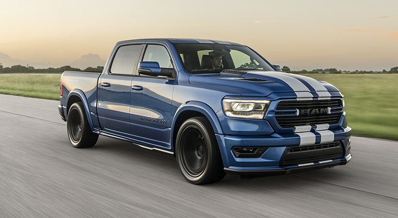 Hennessey Mammoth 400 Ram en Viper Blue. Foto: Hennessey