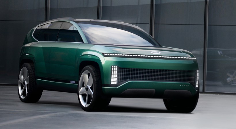 Hyundai Seven concept, revelado en el Auto Mobility de 2021. Foto: Hyundai