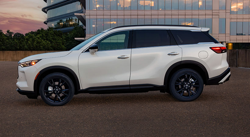 Este SUV de la marca de lujo se ofrece en cuatro niveles: Pure, Luxe, Sensory y Autograph. Foto: Infiniti
