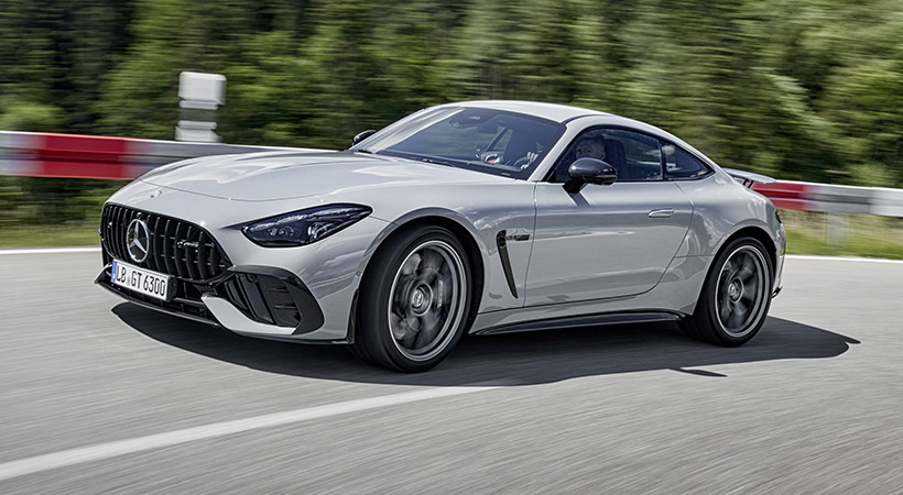 El Mercedes-AMG GT 63 Pro 2025 se está revelando en el Festival de la Velocidad de Goodwood y se espera que las primeras entregas comiencen el próximo año. Foto: Mercedes-AMG 