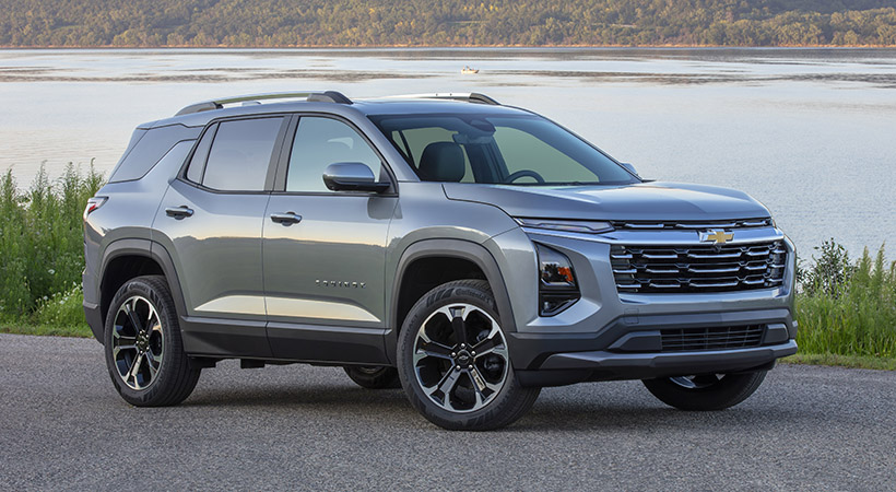 Chevrolet Equinox 2025 en versión LT. Foto: Chevrolet