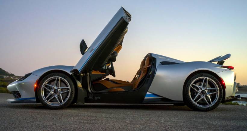 La apertura de puertas es exclusiva para este proyecto. Foto: Pininfarina