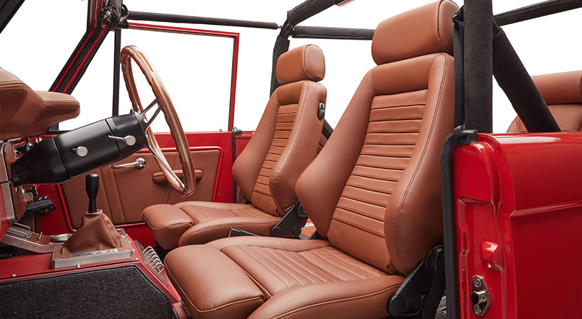 También tenemos asientos delanteros calefactables. Foto: Kindred