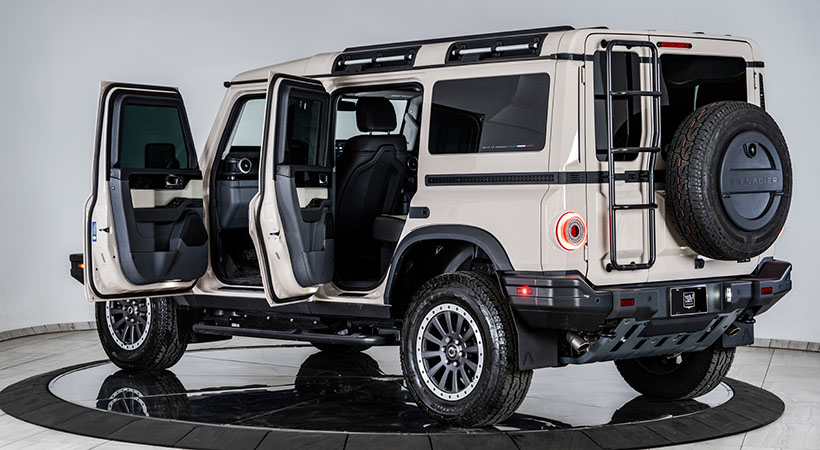 El Ineos Grenadier cuenta con un blindaje estándar con protección BR6. Foto: Inkas