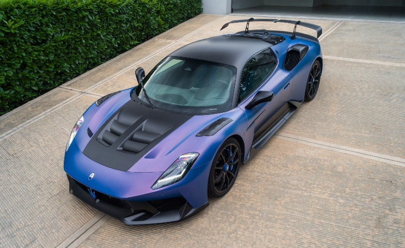 Maserati GT2 Stradale, revelado en The Quail 2024. Foto: Maserati