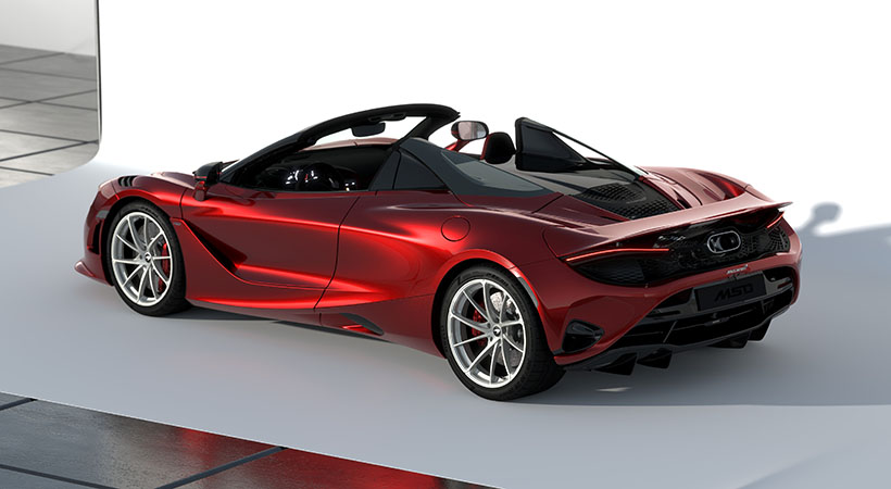 El Paquete de Contraste desarrollado por MSO incluye una selección de pinturas específicas que no están disponibles como colores regulares. Foto: McLaren